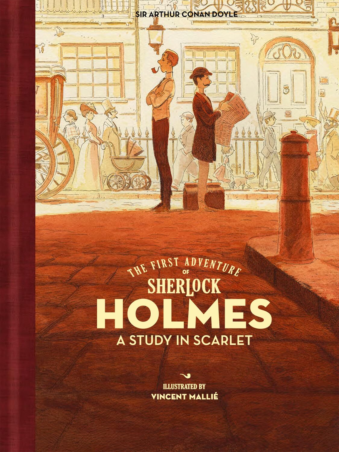 The First Adventure Of Sherlock Holmes: A Study In Scarlet