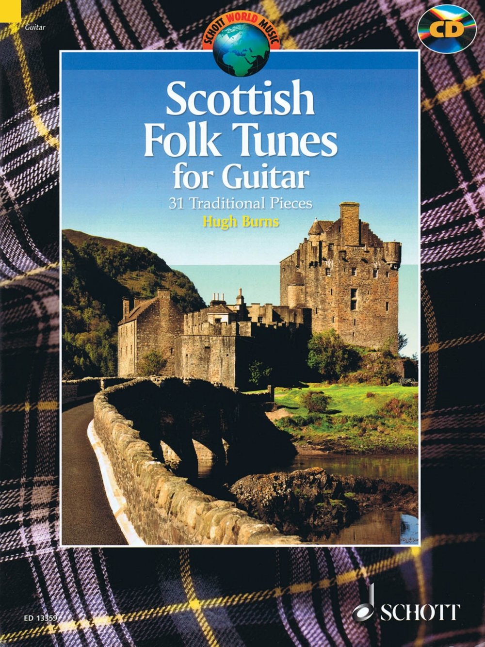 Scottish Folk Tunes for Guitar: With a CD of Performances,Used
