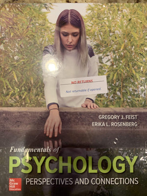 Fundamentals of Psychology: Perspectives and Connections,Used