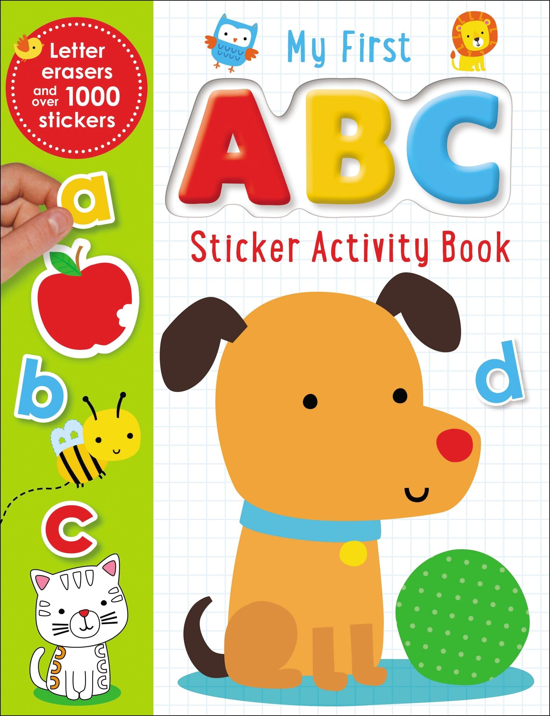 Sticker Books My First ABC Activity Book,Used