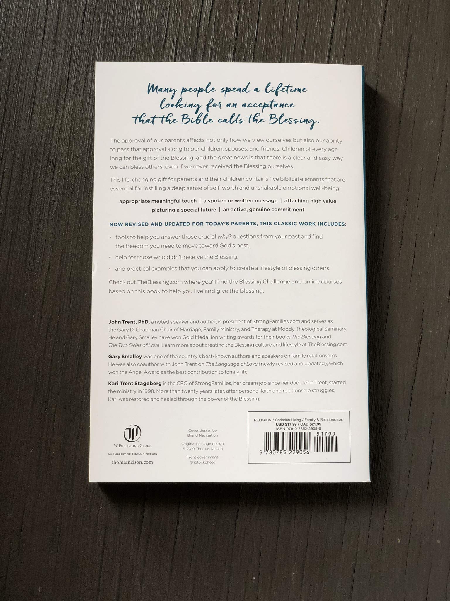 The Blessing: Giving The Gift Of Unconditional Love And Acceptance,New