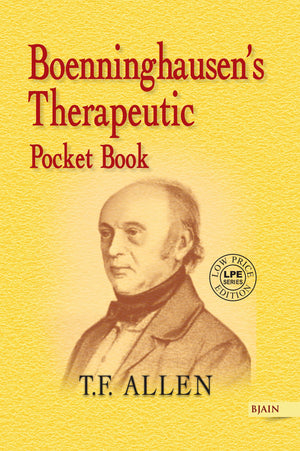 Boenninghausens Therapeutic Pocket Book