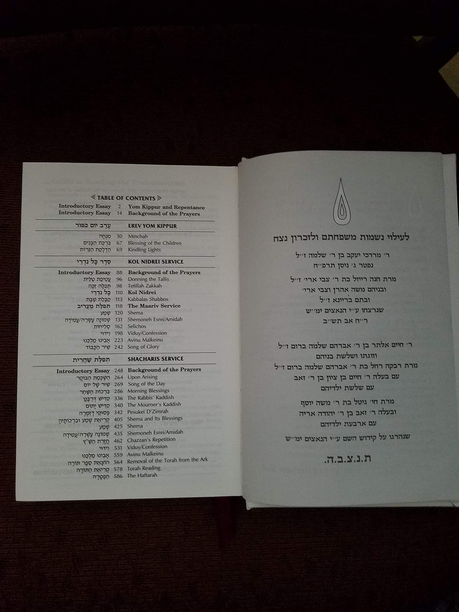 ArtScroll Transliterated Linear Machzor: Yom Kippur,Used