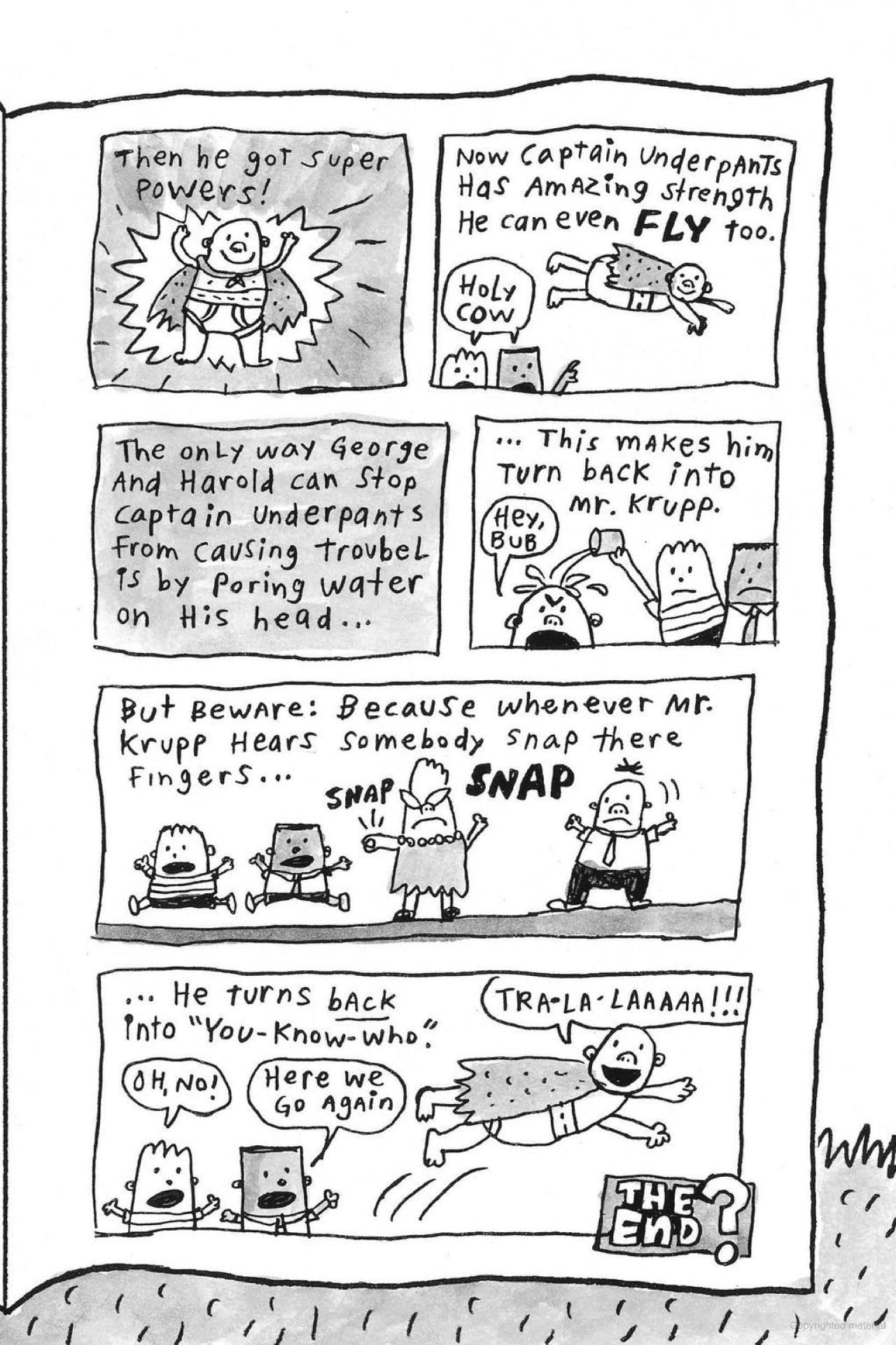 Captain Underpants And The Perilous Plot Of Professor Poopypants-used