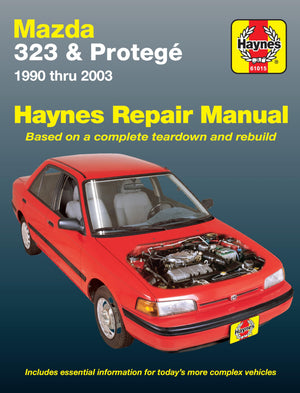 Mazda 323 & Protege (9003) Haynes Repair Manual (Does not include information specific to 4WD models or turbocharged models. In,Used