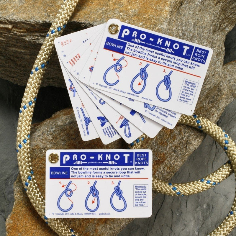 Proknot Outdoor Knots  Portable Waterproof Knot Book,New