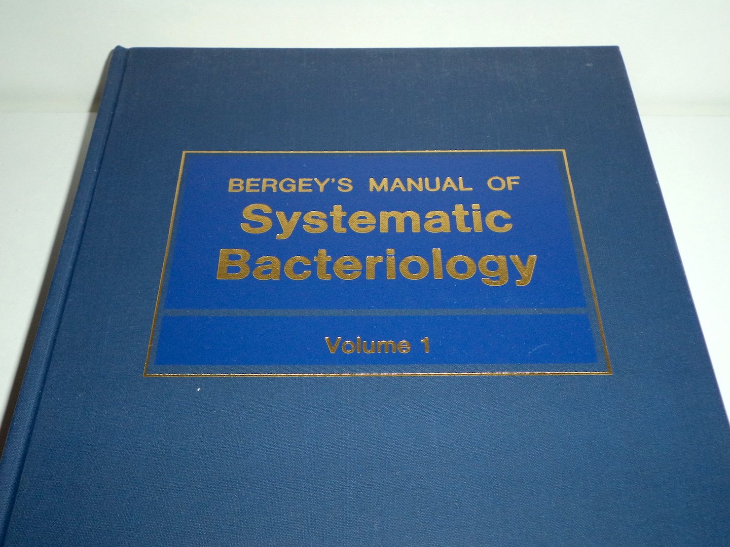 Bergey s Manual of Systematic Bacteriology (Vol 1)