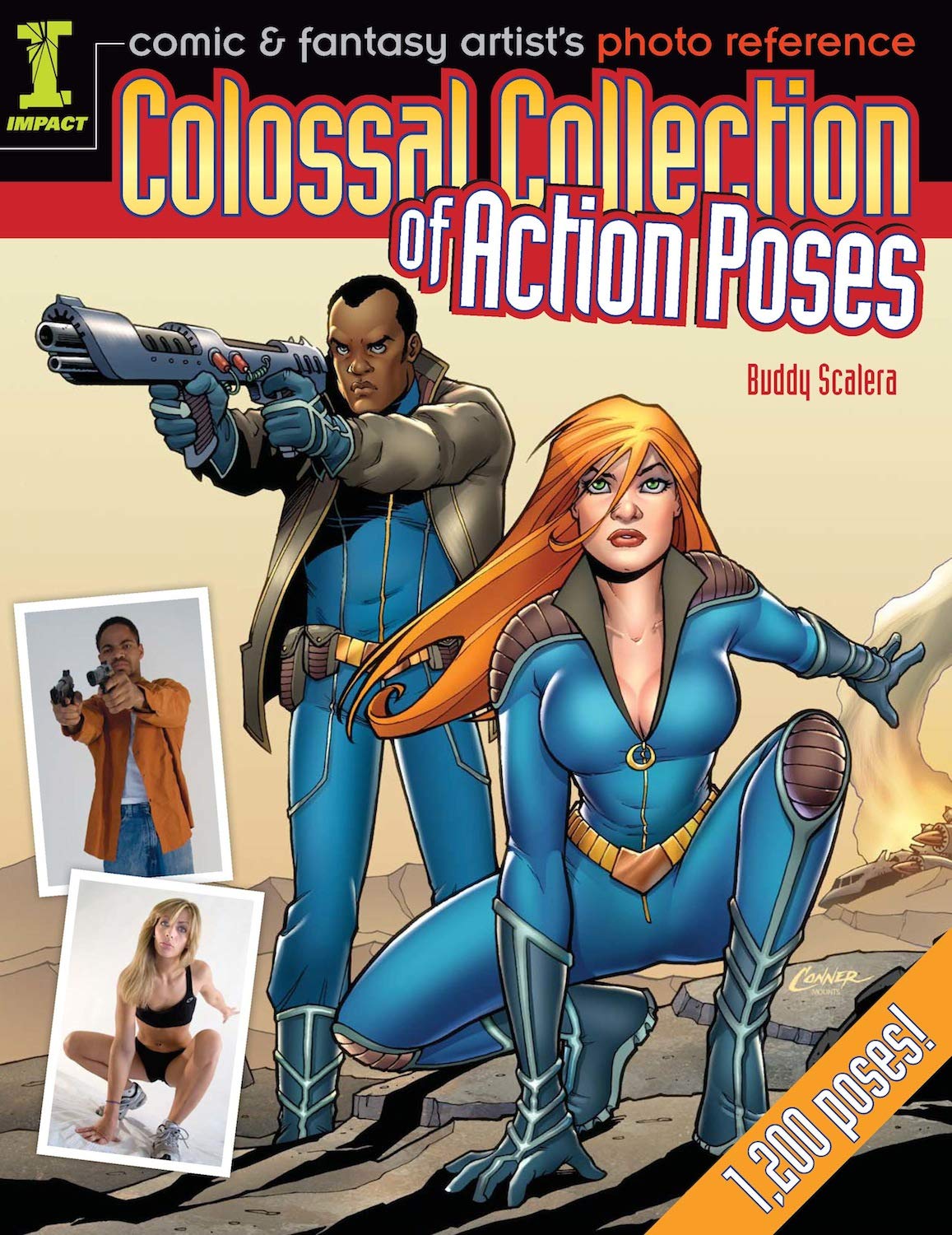 Comic & Fantasy Artist's Photo Reference: Colossal Collection of Action Poses,Used
