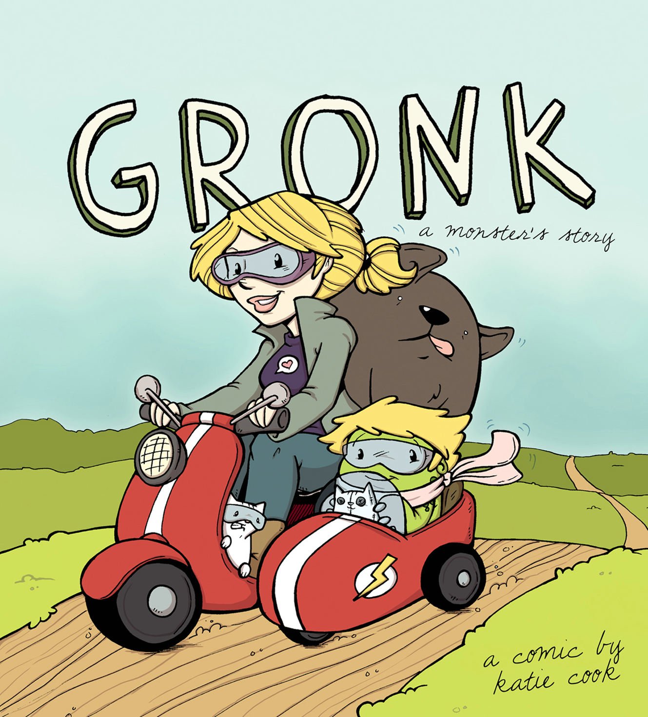 Gronk: A Monster's Story Volume 1 (GRONK A MONSTERS STORY GN),Used