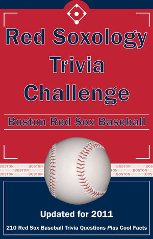 Red Soxology Trivia Challenge: Boston Red Sox Baseball,Used