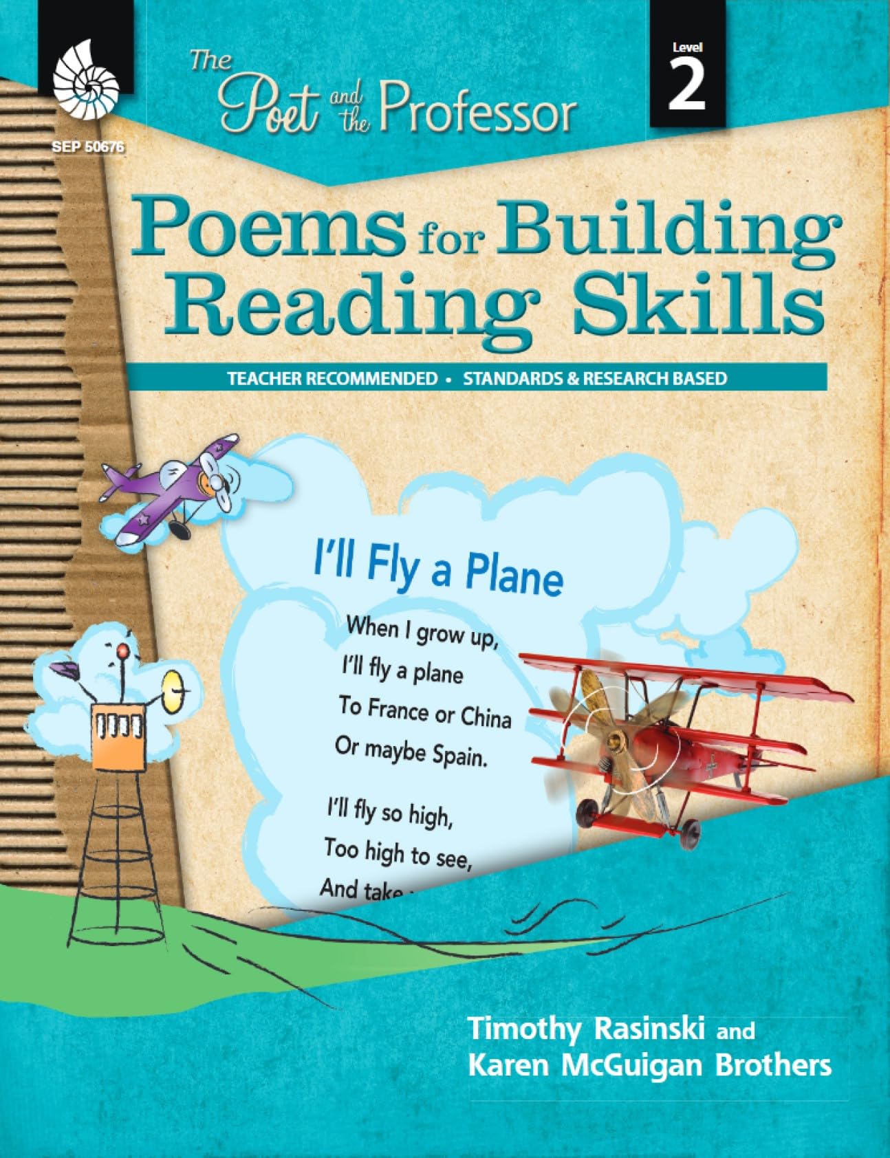 Poems for Building Reading Skills Level 2 (The Poet and the Professor),Used
