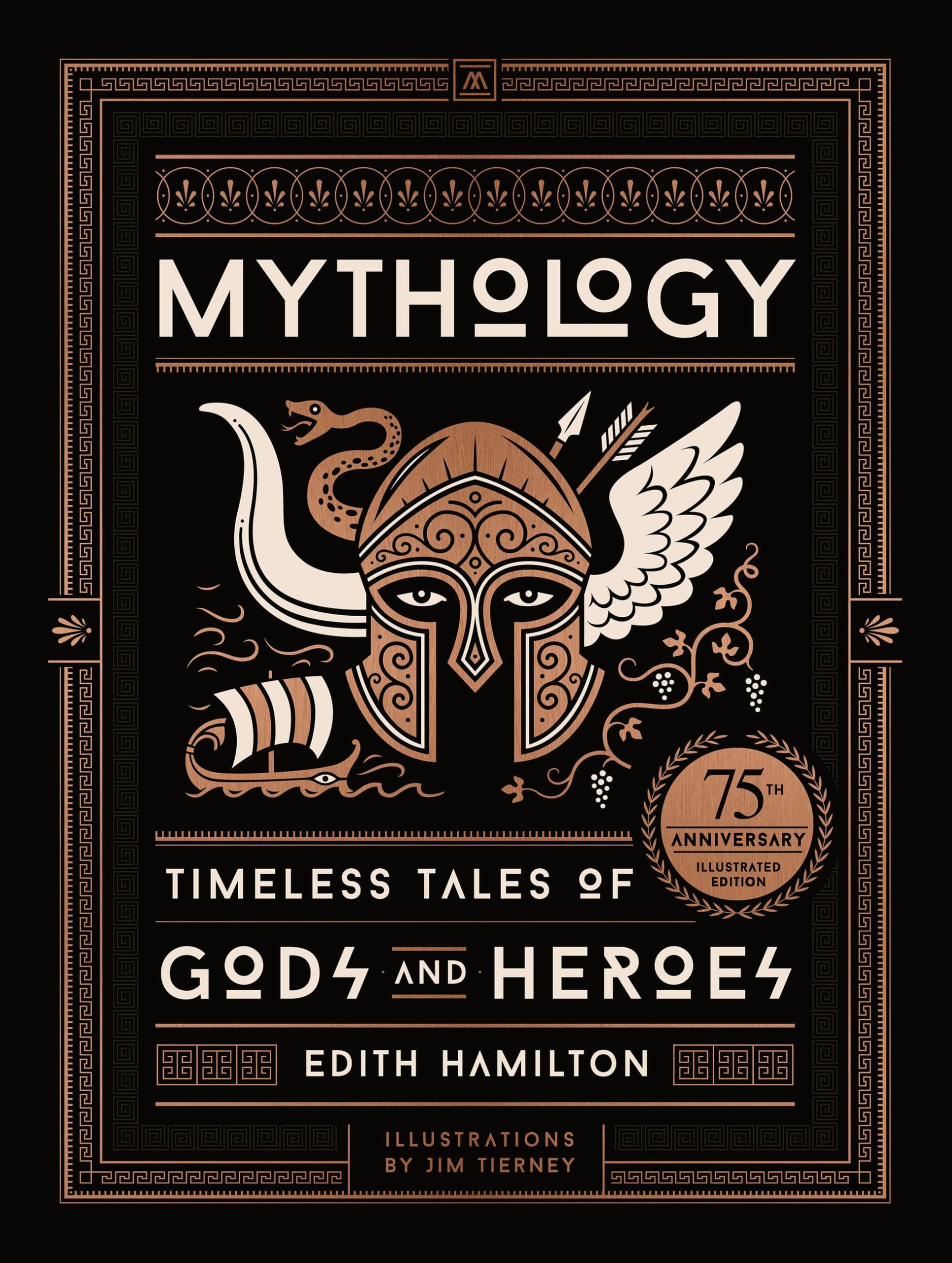 Mythology (75th Anniversary Illustrated Edition): Timeless Tales of Gods and Heroes,Used