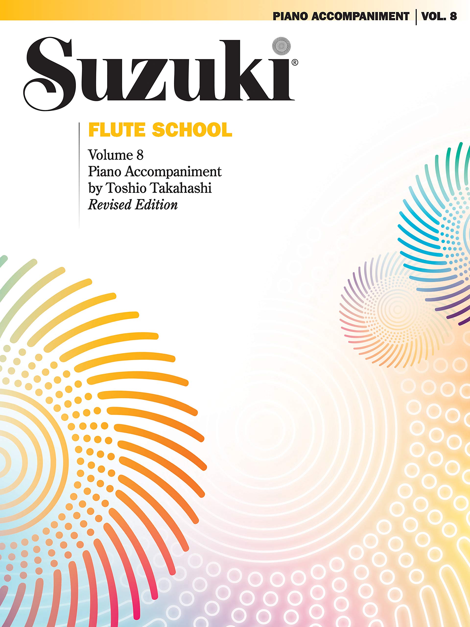 Suzuki Flute School, Vol 8: Piano Acc.,Used