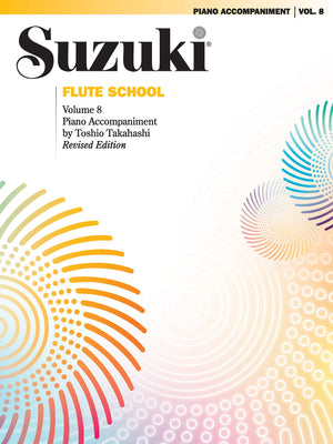 Suzuki Flute School, Vol 8: Piano Acc.,Used