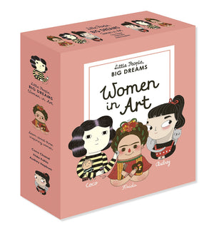 Little People, Big Dreams: Women In Art: 3 Books From The Bestselling Series! Coco Chanel  Frida Kahlo  Audrey Hepburn-used