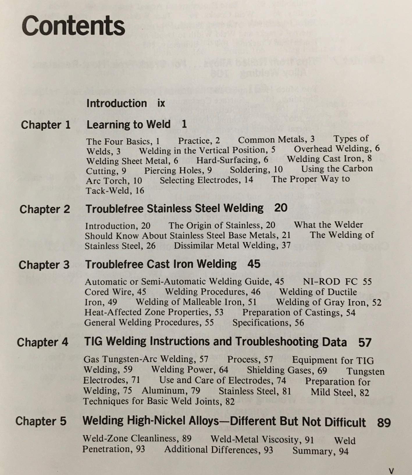 Welder's Troubleshooting Guide,Used