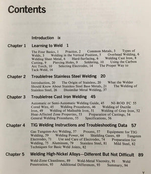 Welder's Troubleshooting Guide,Used