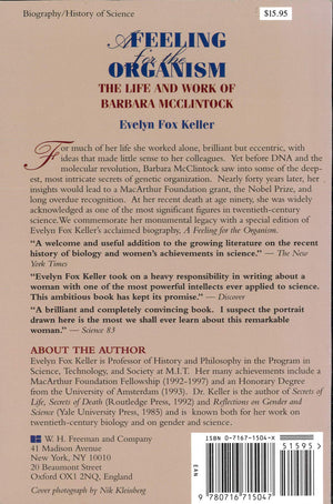 A Feeling For The Organism: The Life And Work Of Barbara Mcclintock,New