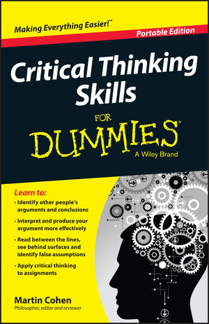 Critical Thinking Skills For Dummies,Used
