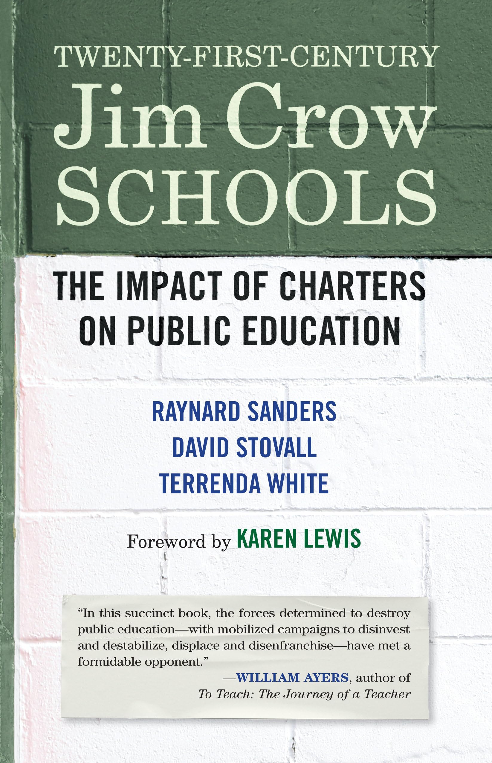 Twentyfirstcentury Jim Crow Schools: The Impact Of Charters On Public Education,Used