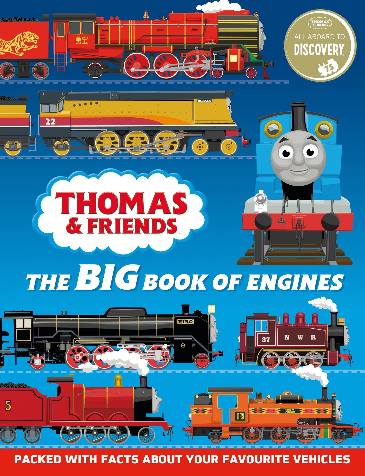 Thomas & Friends: The Big Book of Engines: 75th Anniversary edition,Used
