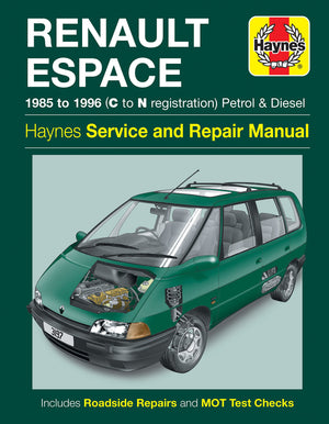 Renault Espace Petrol & Diesel (85  96) Haynes Repair Manual (Hardback),Used