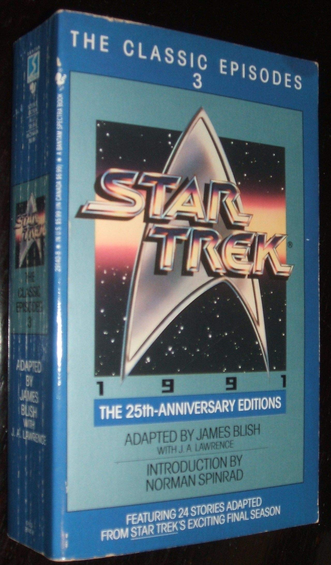 Star Trek: The Classic Episodes, Vol. 3  The 25th Anniversary Editions,Used
