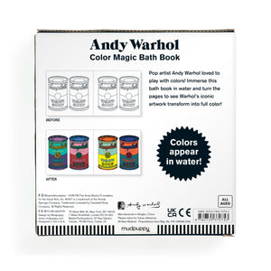 Andy Warhol Color Magic Bath Book: (Bath Time Books, Bath Books for Toddlers and Babies, Waterproof Books),Used