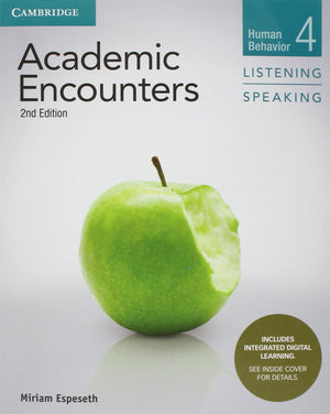 Academic Encounters Level 4 Student'S Book Listening And Speaking With Integrated Digital Learning