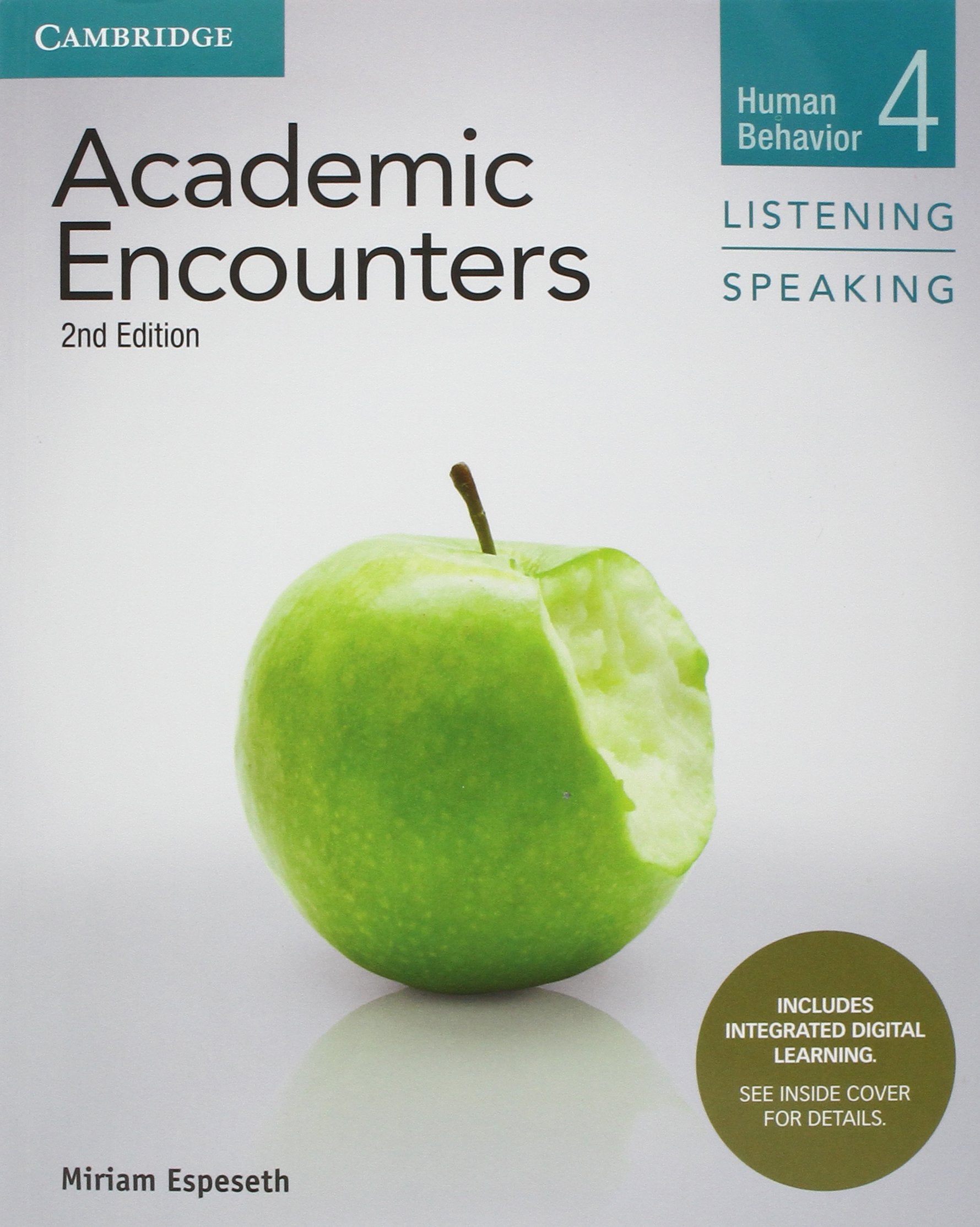 Academic Encounters Level 4 Students Book Listening and Speaking with Integrated Digital Learning-Used