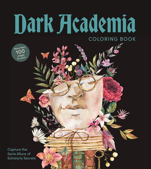 Dark Academia Coloring Bk