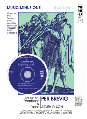 Beginning Trombone Solos  Volume 1 (Music Minus One: Laureate),New
