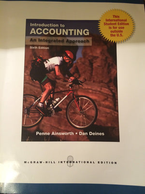 Introduction to Accounting: An Integrated Approach, 6th Edition,Used