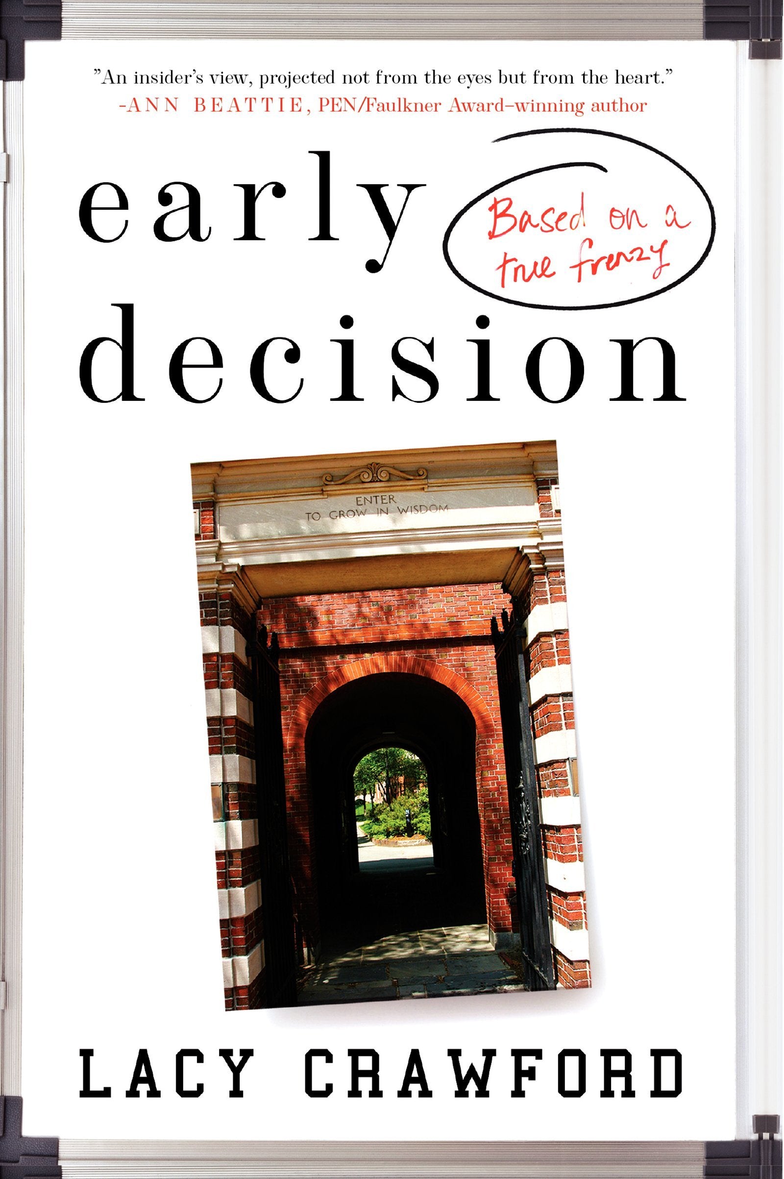 Early Decision: A Novel,New
