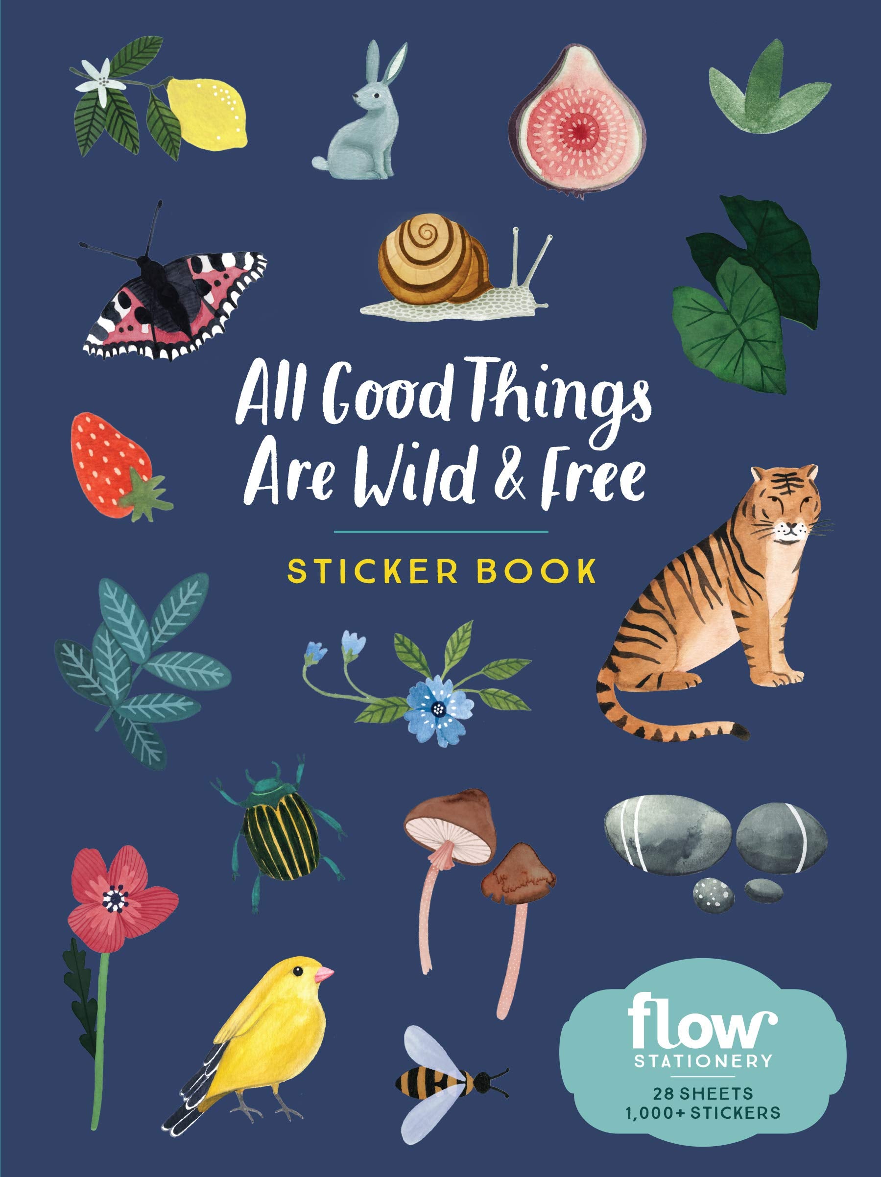 All Good Things Are Wild And Free Sticker Book (Flow)