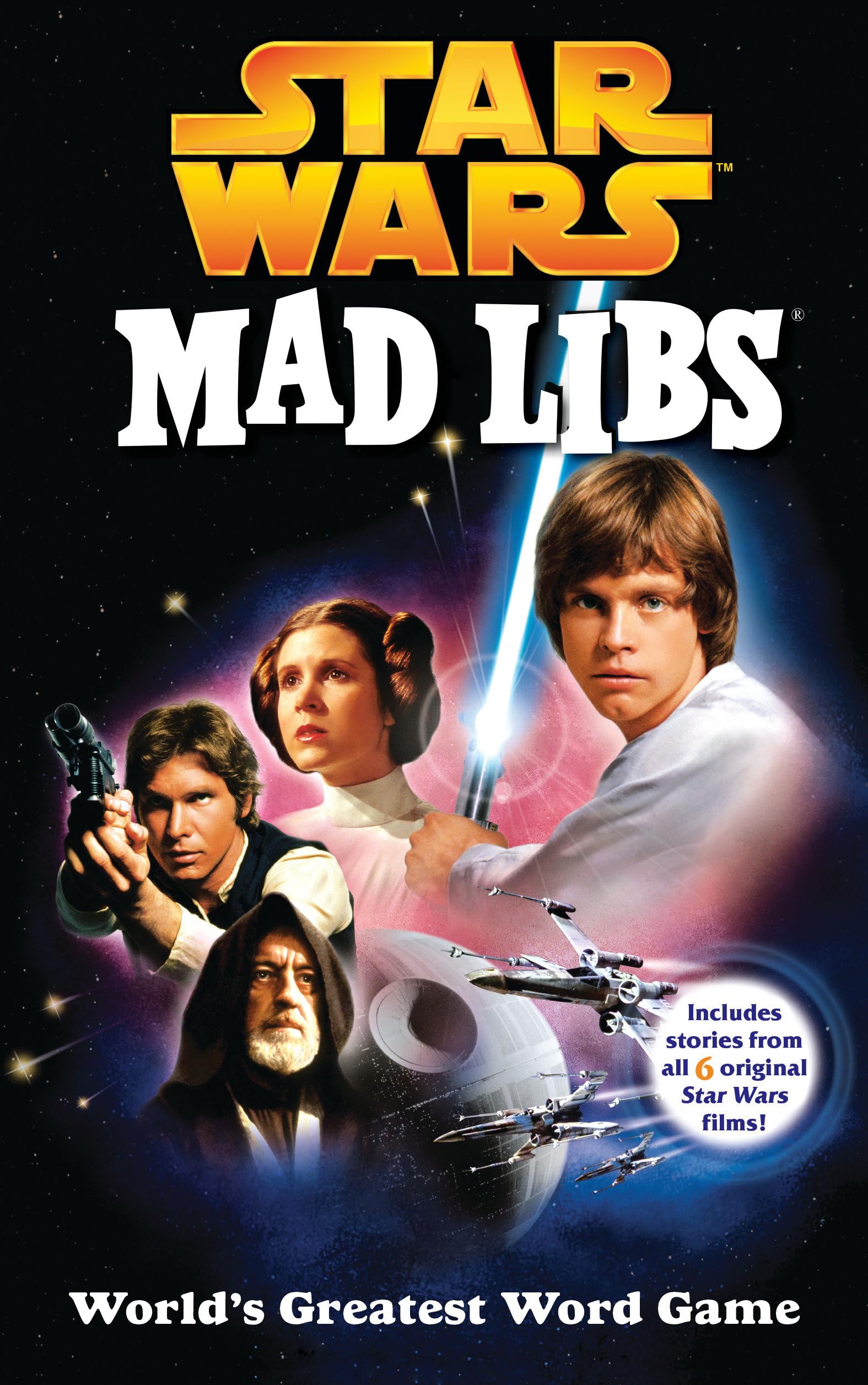 Star Wars Mad Libs: Worlds Greatest Word Game book-Used Condition