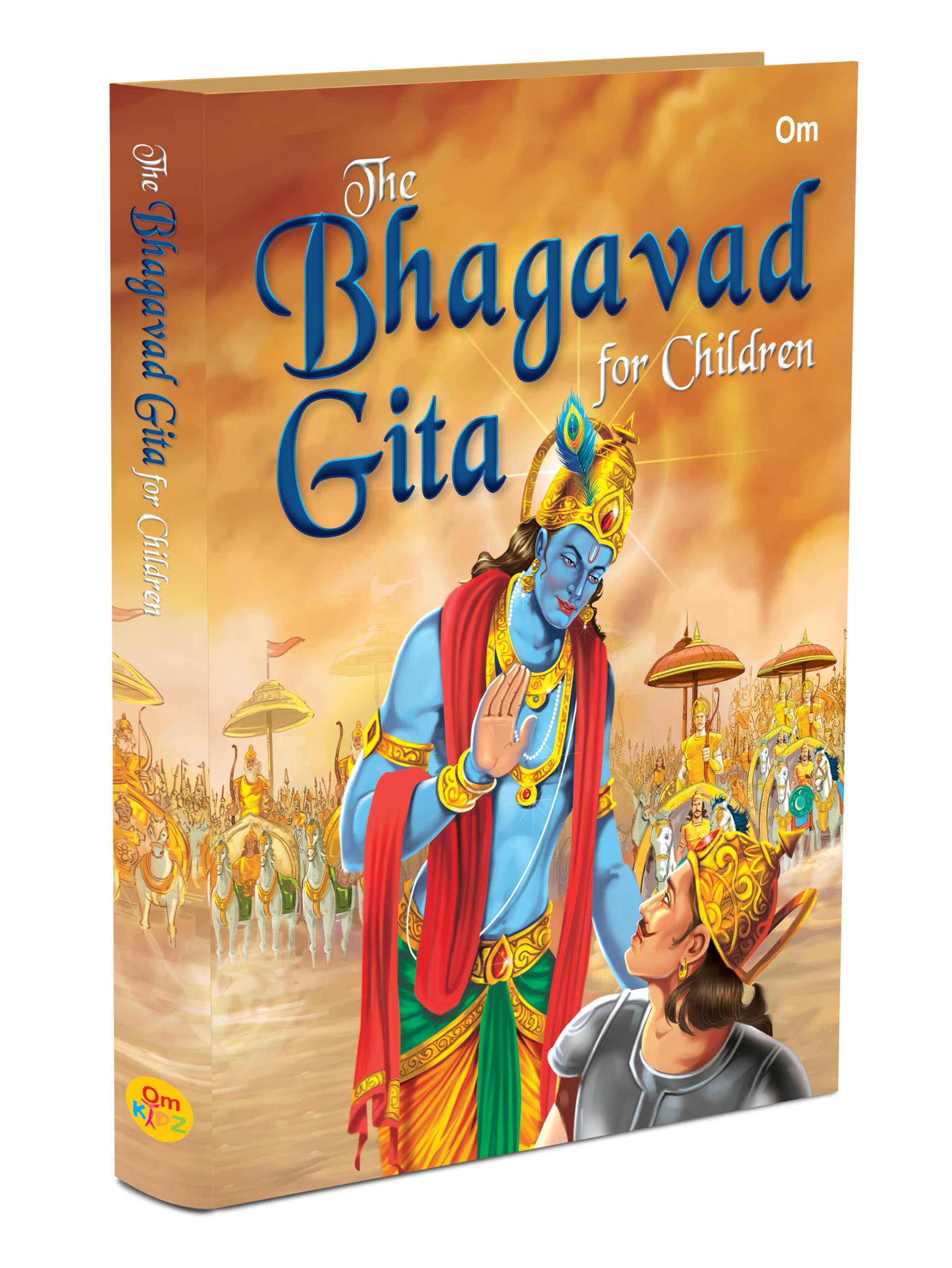 Bhagavad Gita For Children: Indian Religion Illustrated Storybook For Kids | ChildrenS Timeless Teachings Of Wisdom | Hindu Mythology & Moral Stories | Bedtime Religion Stories | Illustrated Holy Book For Spiritual Growth | Easy To Understand For Kids