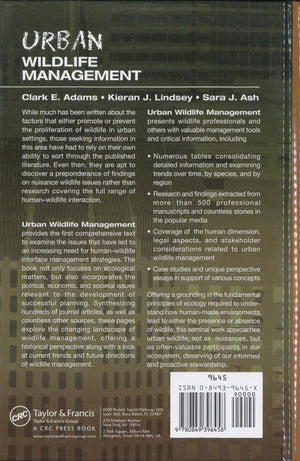 Urban Wildlife Management,Used