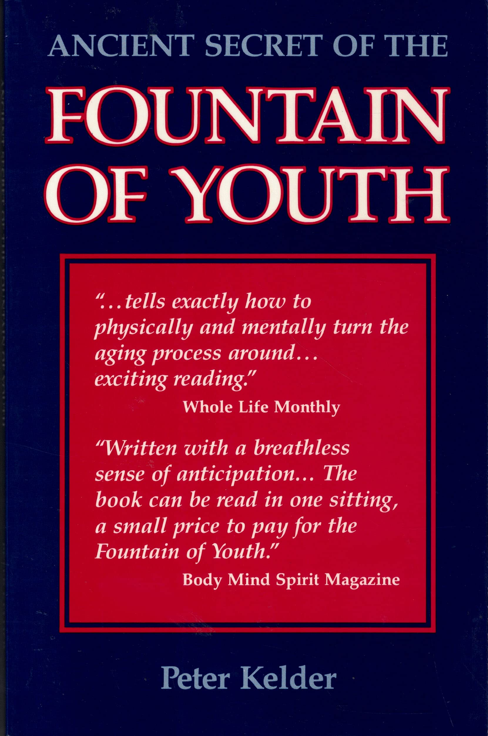 Ancient Secret of the Fountain of Youth.,Used