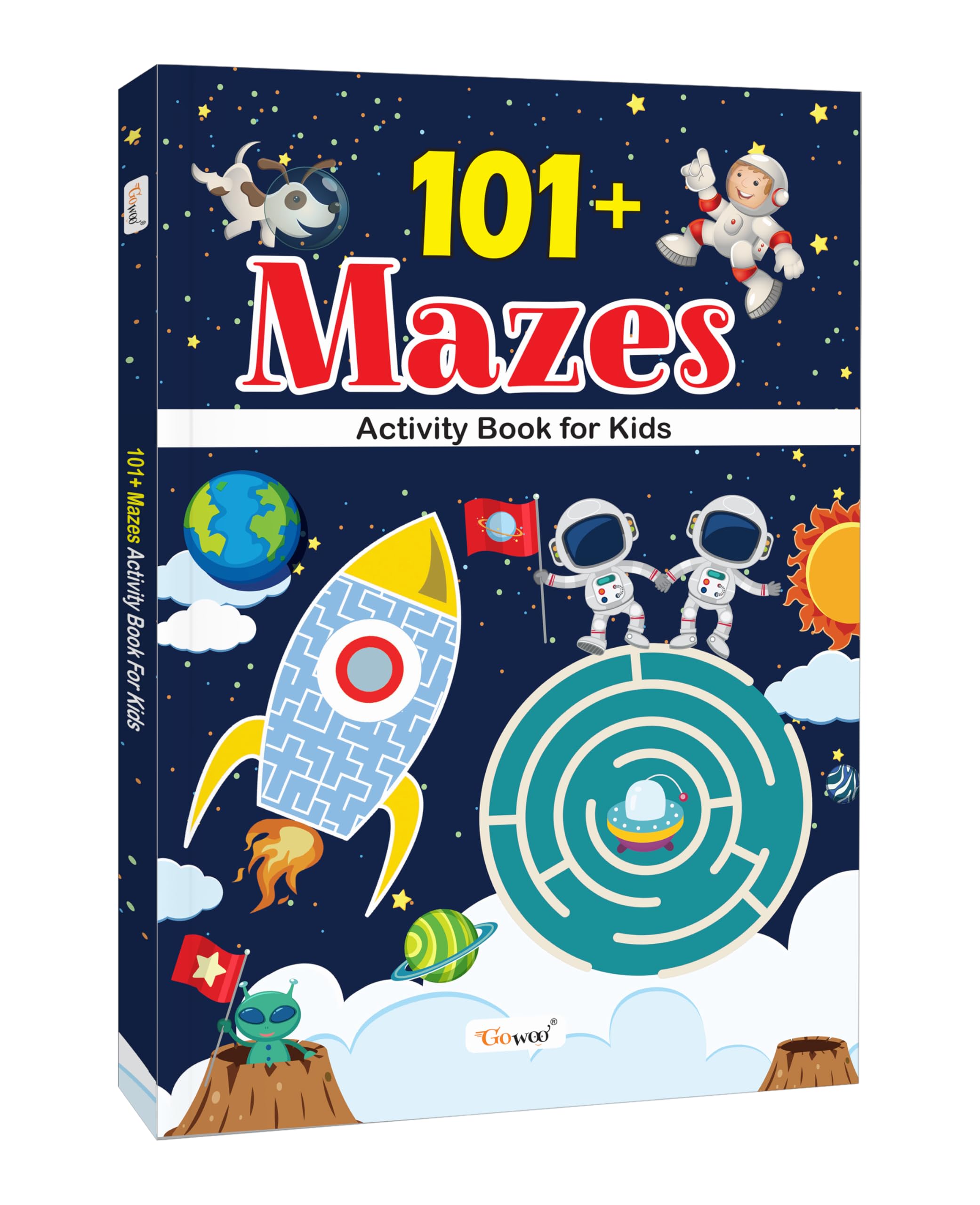 101+ Mazes Activity Book For Kids : Book For Preschoolers, Learning Workbook, Brain-Boosting Activity Book For Kids , Educational Book With Activities
