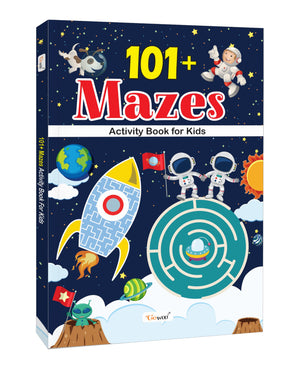 101+ Mazes Activity Book For Kids : Book For Preschoolers, Learning Workbook, Brain-Boosting Activity Book For Kids , Educational Book With Activities