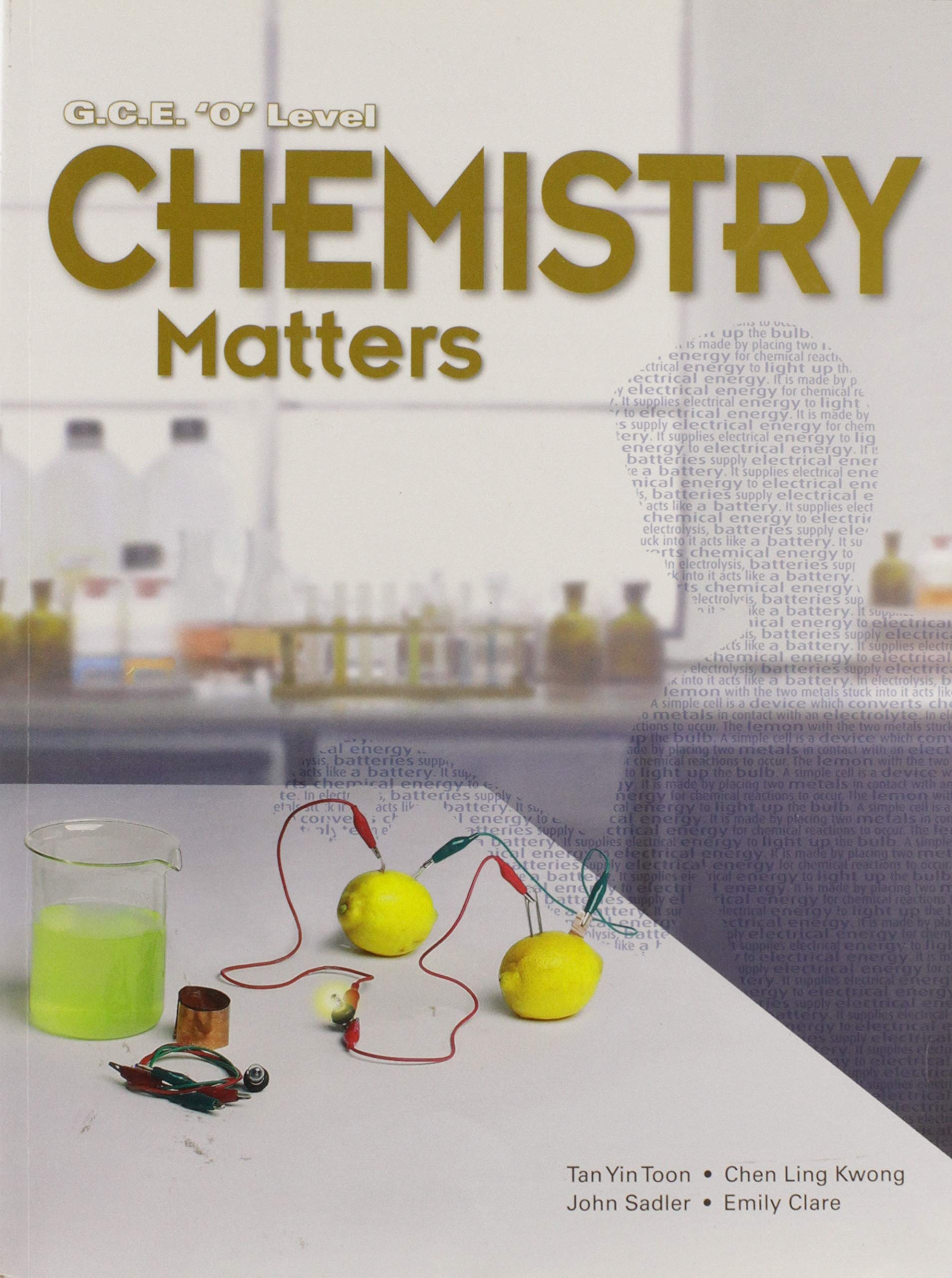 Chemistry Matters: Textbook G.C.E. level O,Used