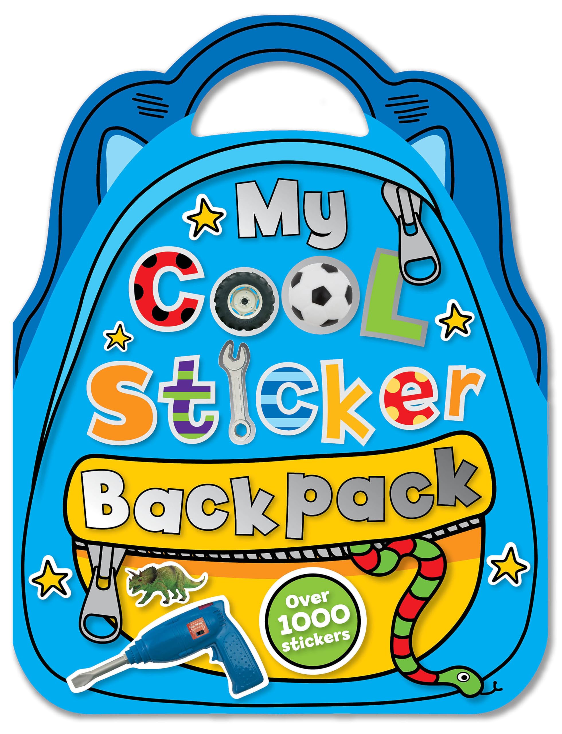 My Cool Sticker Backpack,Used