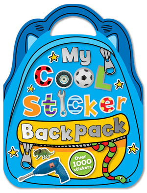 My Cool Sticker Backpack,Used