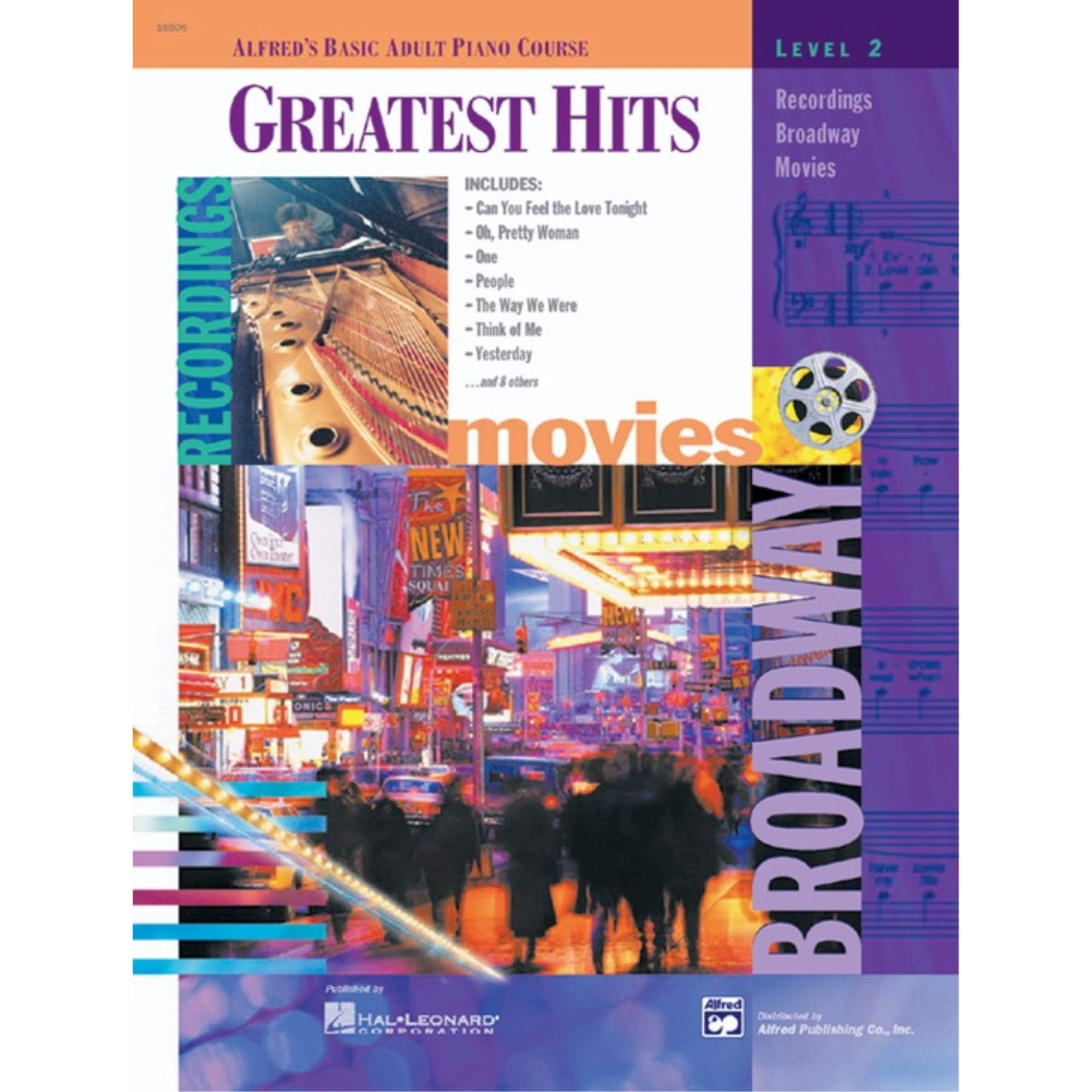 Alfred'S Basic Adult Piano Course Greatest Hits, Bk 2: Book & Cd (Alfred'S Basic Adult Piano Course, Bk 2),Used