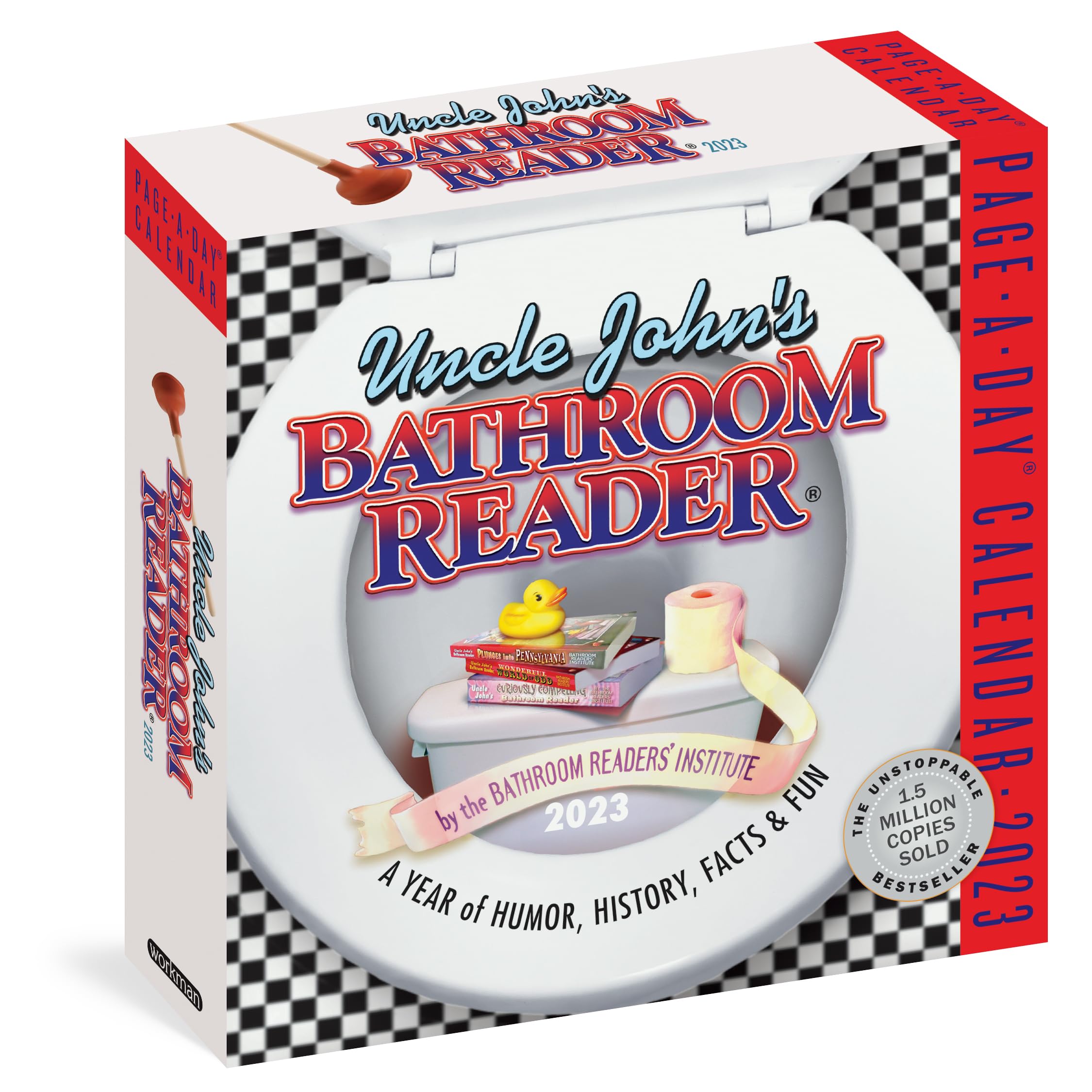 Uncle Johns Bathroom Reader Pageaday Calendar 2023: A Year Of Humor, History, Facts & Fun
