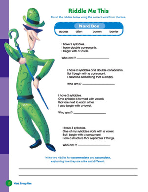 100 Vocabulary Words Kids Need to Know by 6th Grade (100 Words Math Workbook),Used