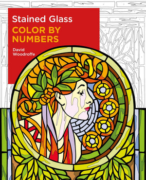 Stained Glass Color By Numbers (Sirius Color By Numbers Collection, 19),New