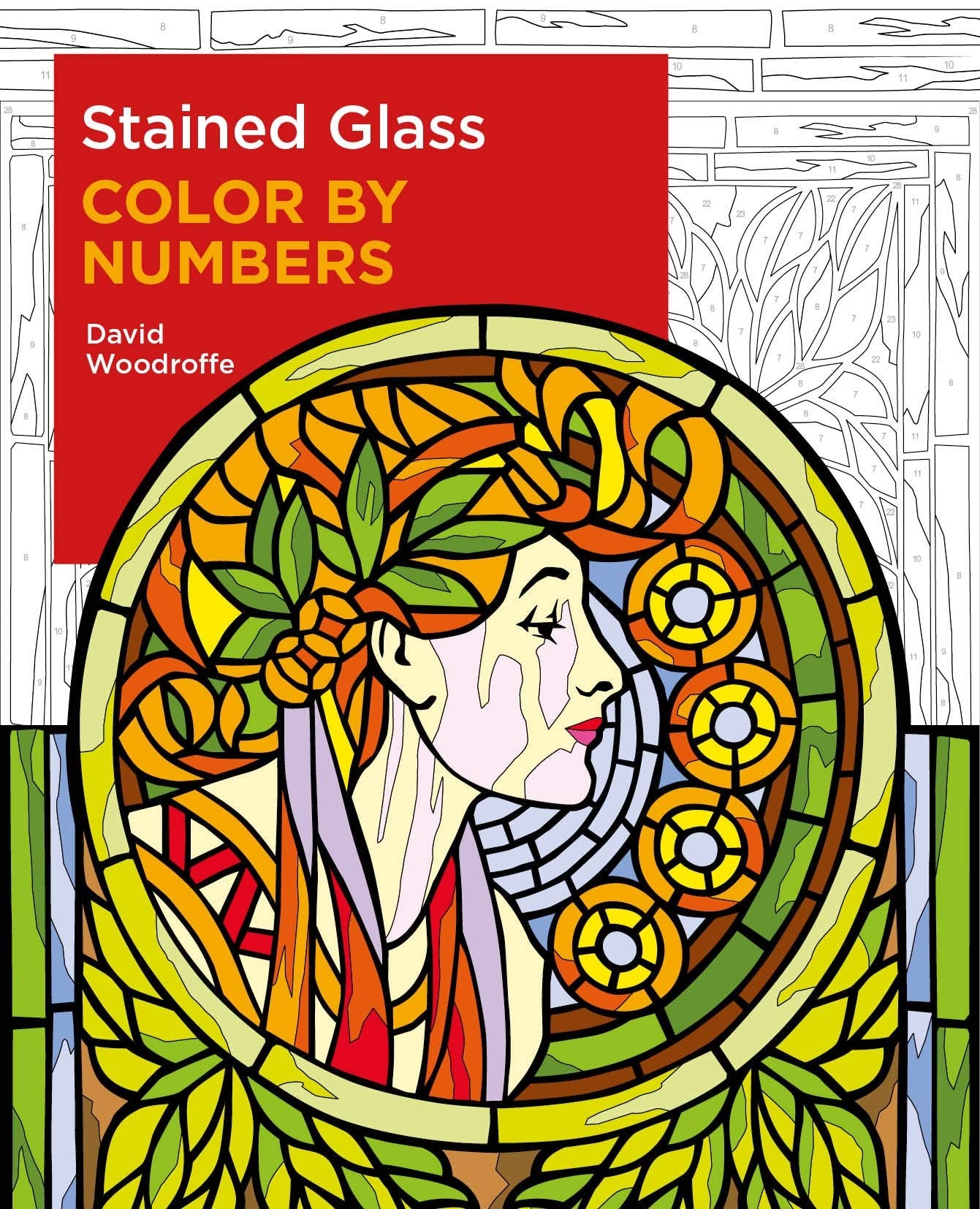 Stained Glass Color By Numbers (Sirius Color By Numbers Collection, 19),Used