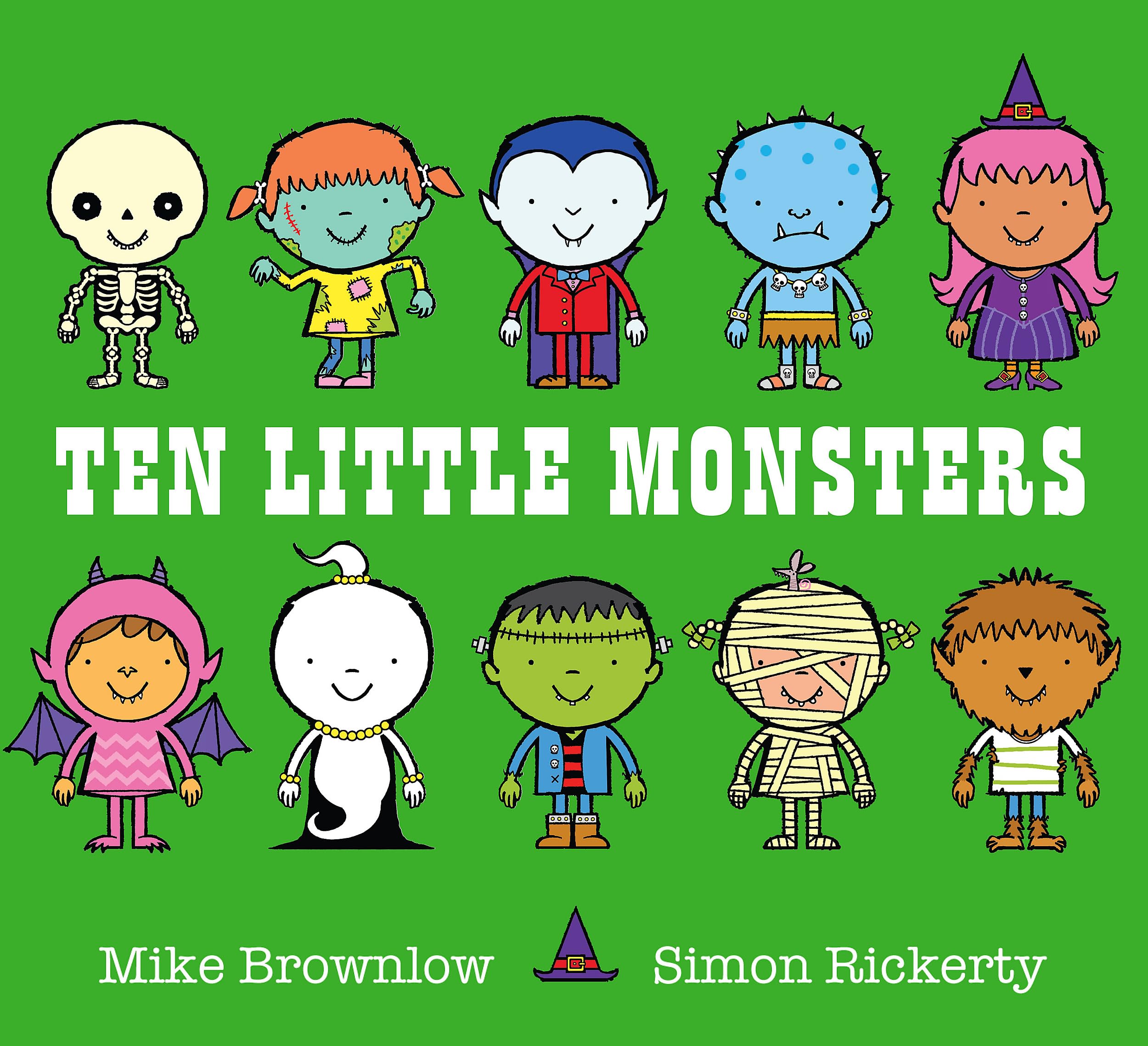 Ten Little Monsters [Paperback] [Sep 08, 2016] Mike Brownlow,Used